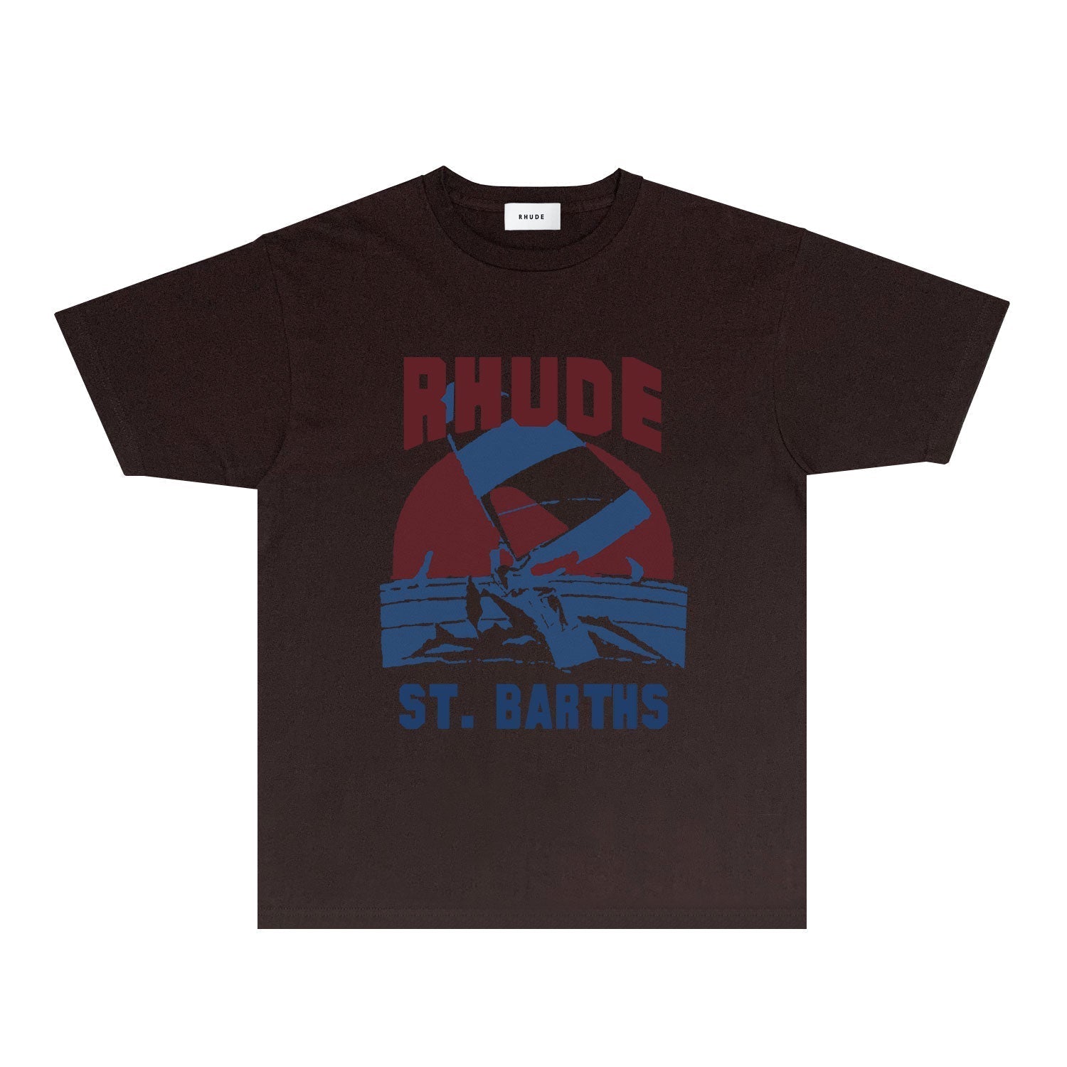 Rhude T-shirts Printed Trendy Pure Cotton