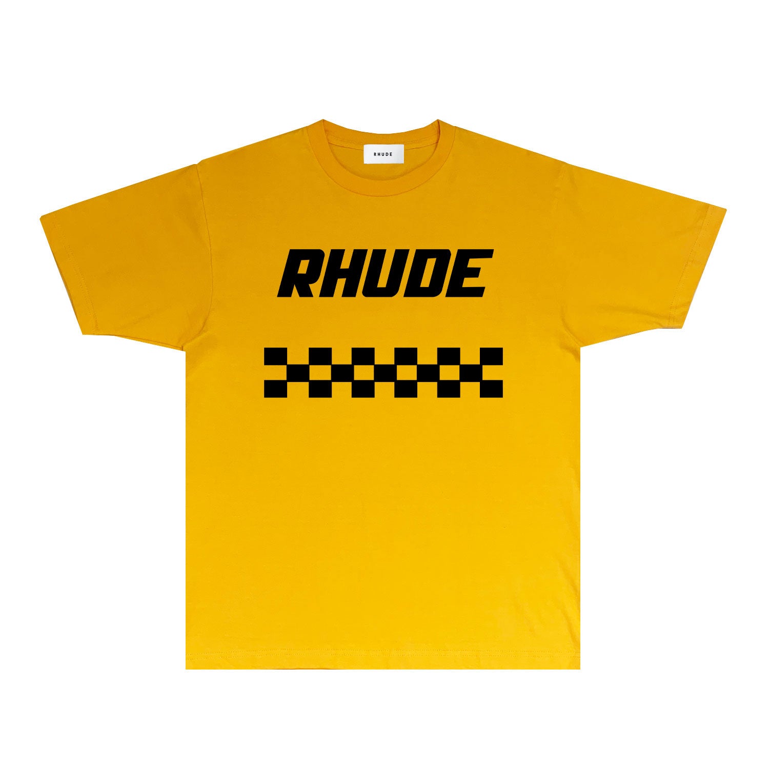 Rhude T-shirts Printed Trendy Pure Cotton