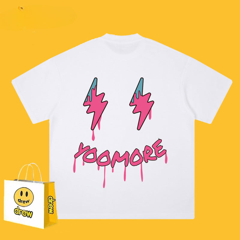 Drew T-shirts Short Sleeve T-shirt Printing