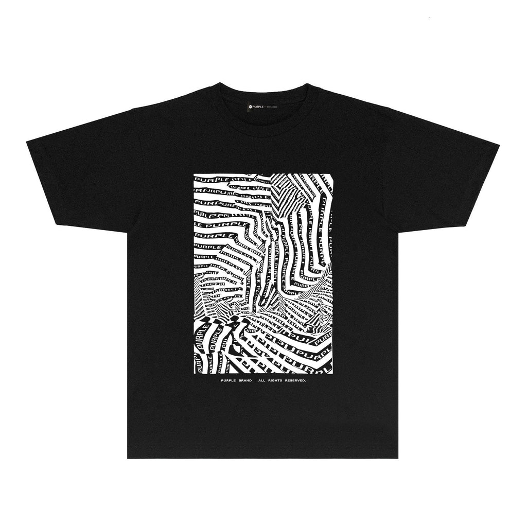 PURPLE  fashion T-shirt