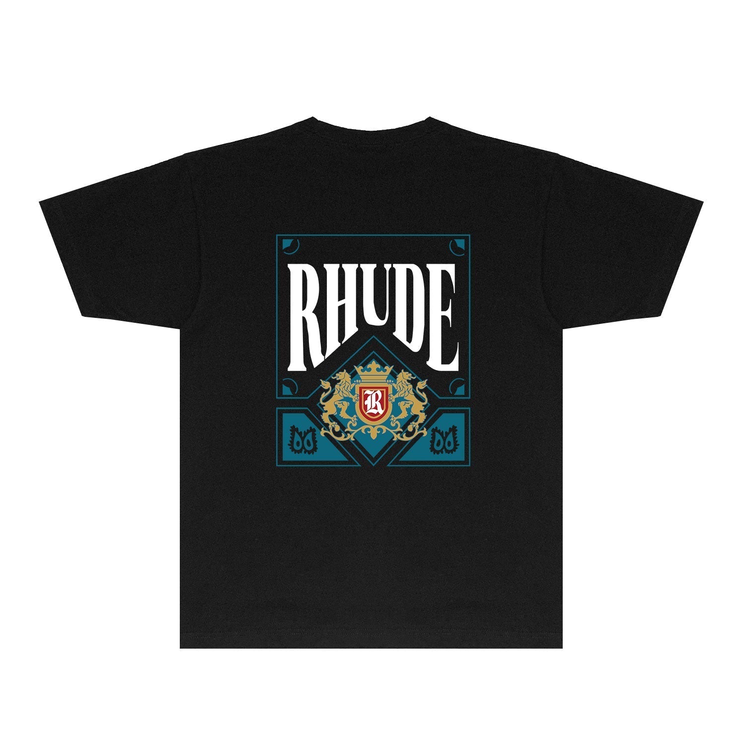 Rhude T-shirts Printed Trendy Pure Cotton