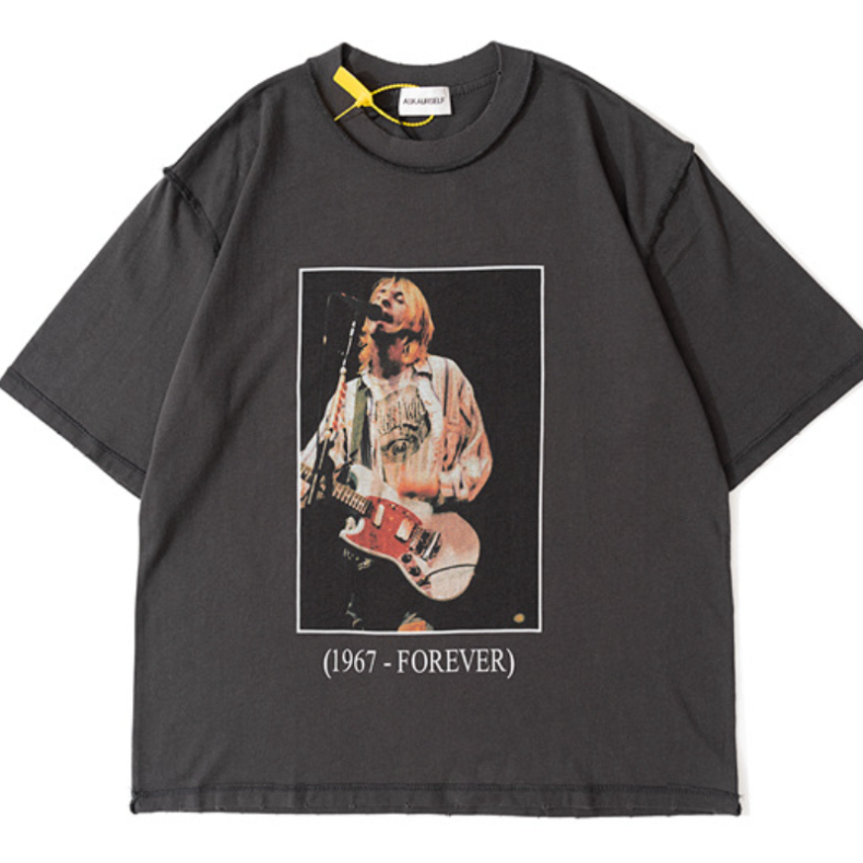 Askyurself T-shirts Printed High Street Short Sleeve T-shirt