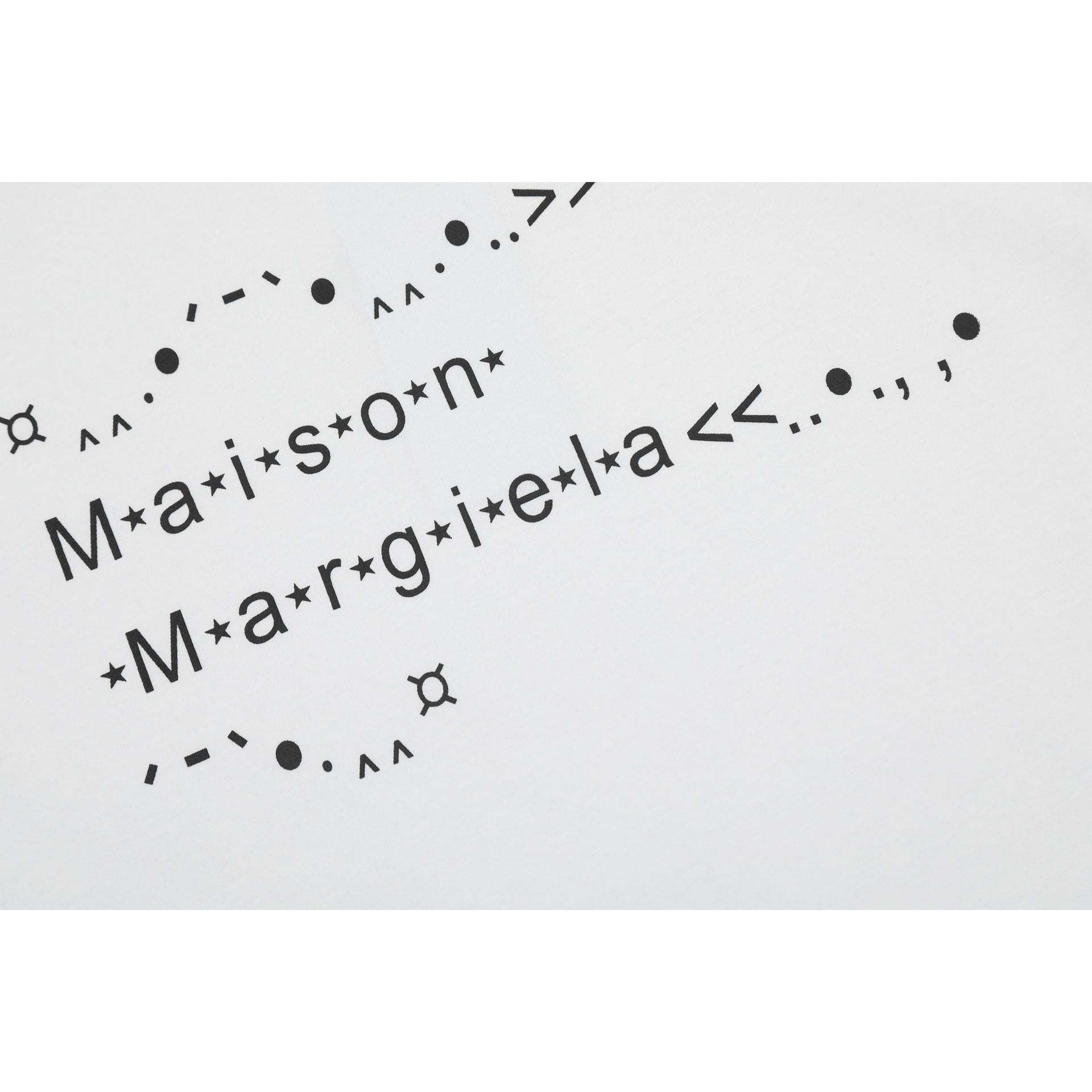 Maison Margiela T-shirt Crew Neck Loose Short Sleeve T-shirt