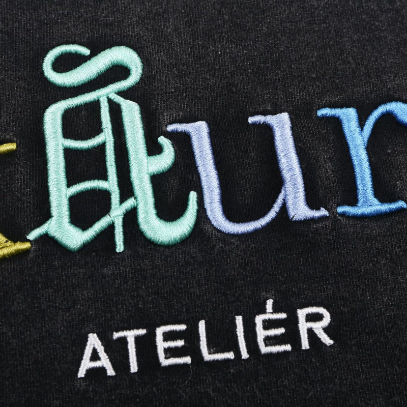 Askyurself T-shirts Embroidered Short-Sleeved T-shirt for Men