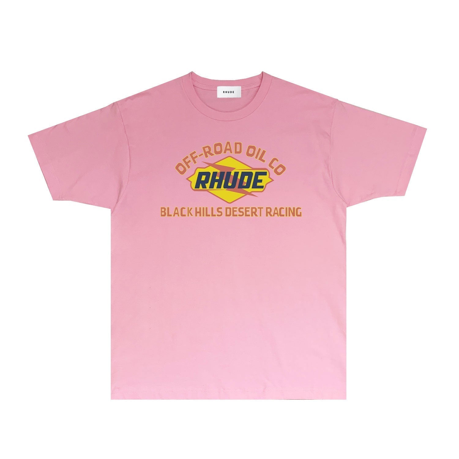 Rhude T-shirts Printed Trendy Pure Cotton