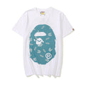 Bathing Ape T-Shirt Cartoon Anime Loose Teen Summer Casual T-shirt