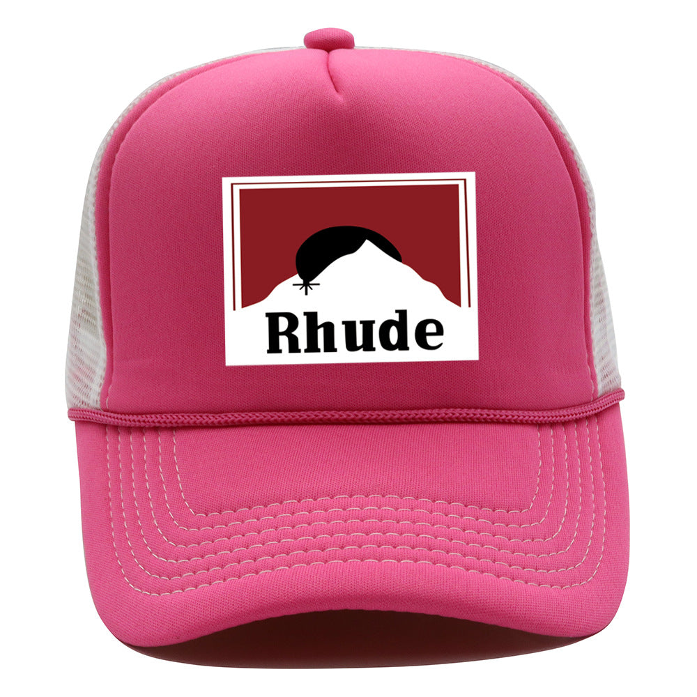 Rhude Hat Vintage Breathable Shade Baseball Cap