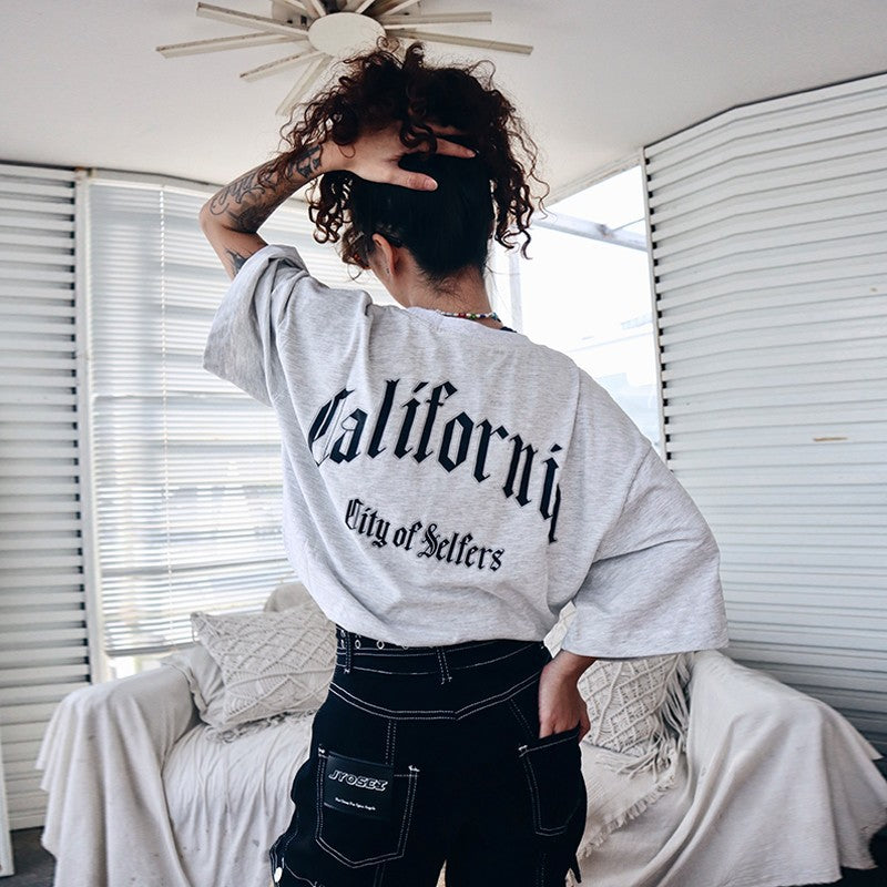 Askyurself T-shirts Summer Loose Men