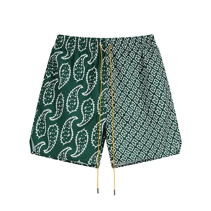 Rhude T-shirt Family Totem Casual Short Sleeve Shirt, Shorts