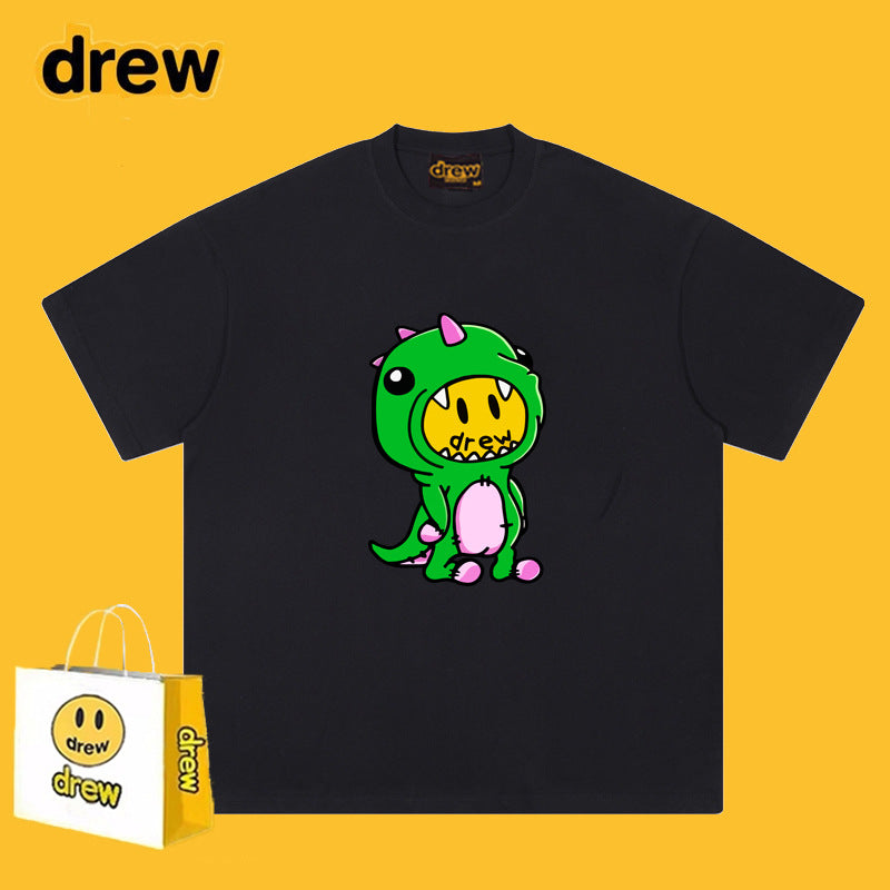 Drew T-shirts T-shirt Smiley Cartoon Print