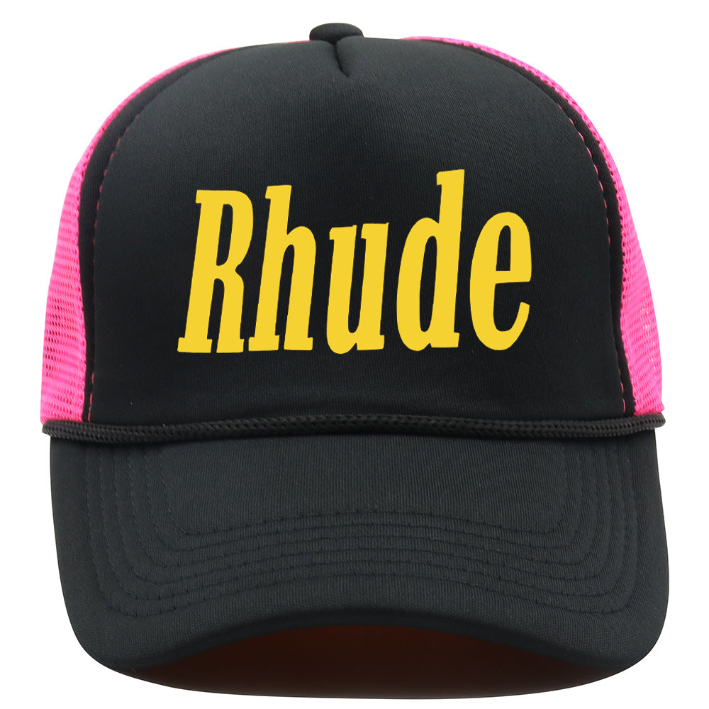 Rhude Hat Outdoor Shade Baseball Cap Couple