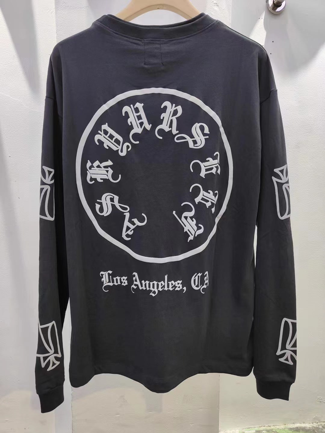 Askyurself T-shirts Long Sleeve T-shirt Loose Casual