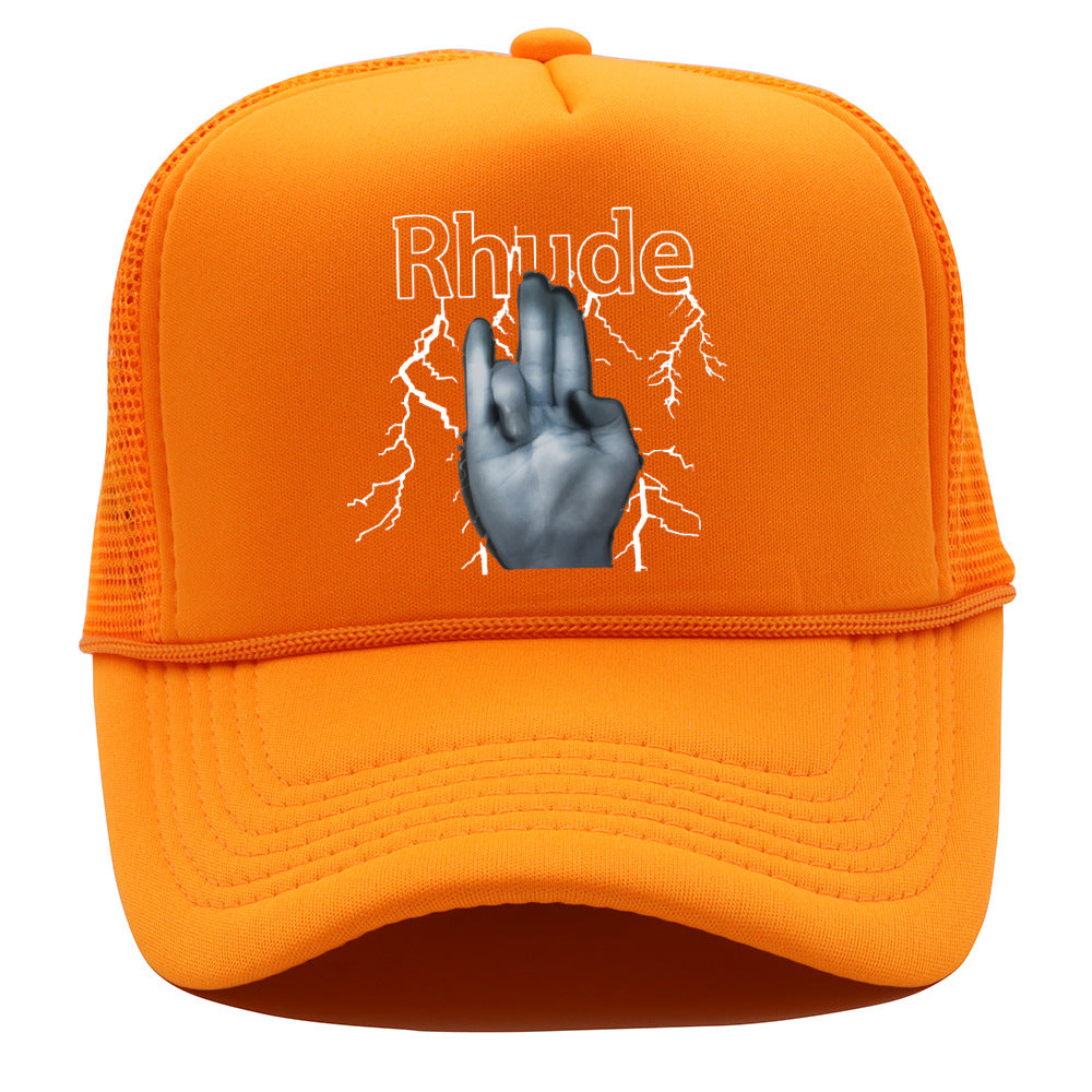 Rhude Hat Street Mesh Baseball Cap