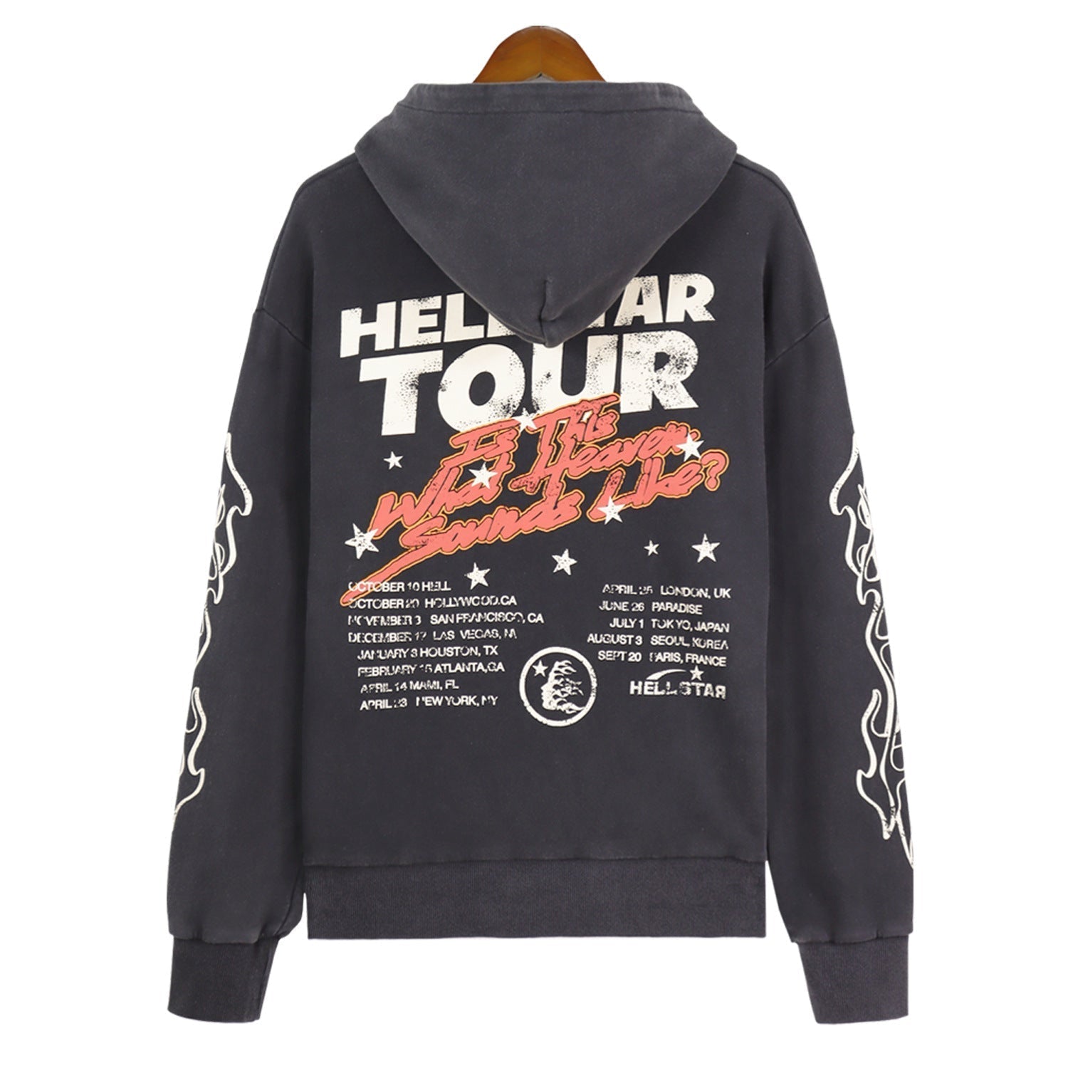 Hellstar Hoodie Vintage Distressed