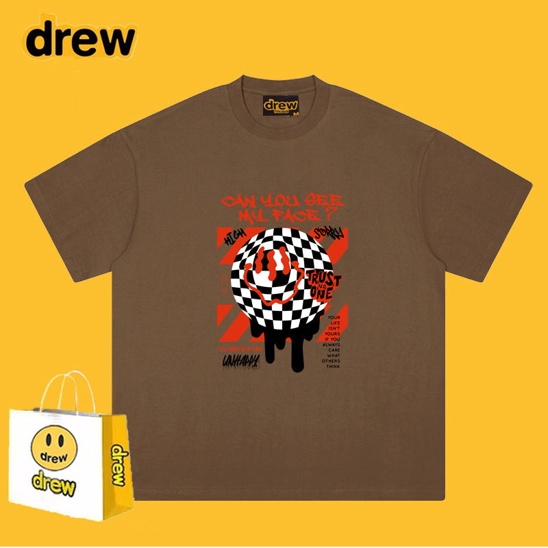 Drew T-shirts Short Sleeve T-shirt Loose