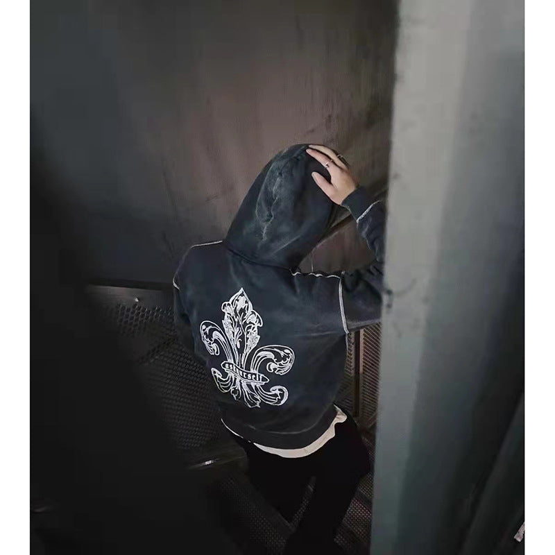 Askyurself Hoodie Autumn and Winter Printing Hoodie Sweater Coat