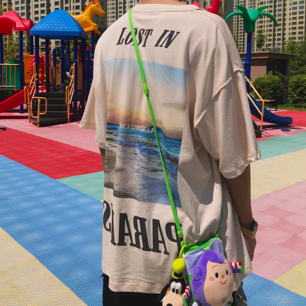 Askyurself T-shirts Big Talker Same Reflective California HAILANG Pattern