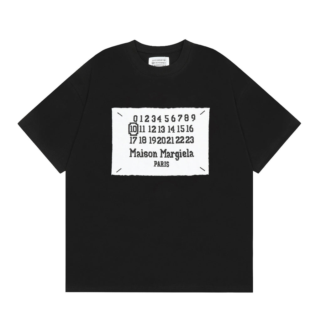 Maison Margiela T-shirt Crew Neck Loose Short Sleeve T-shirt