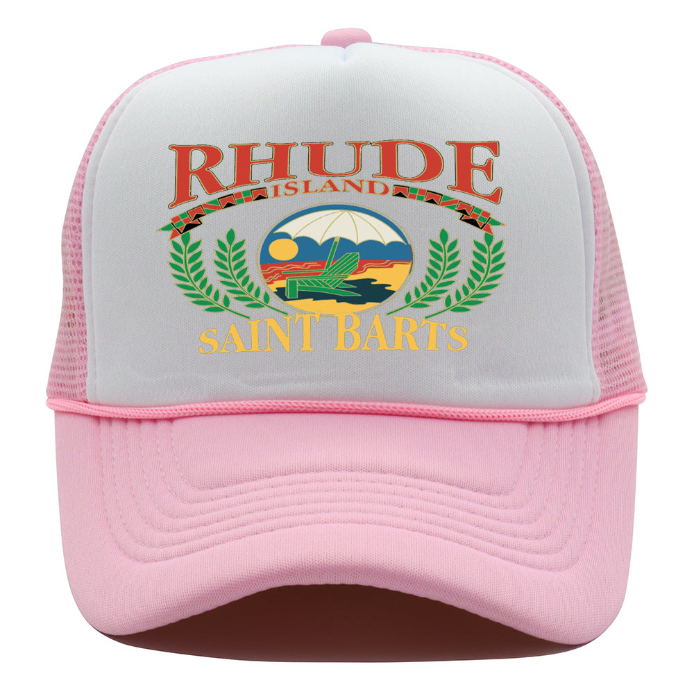 Rhude Hat Couple Sun Hat Fashion Casual Baseball Cap