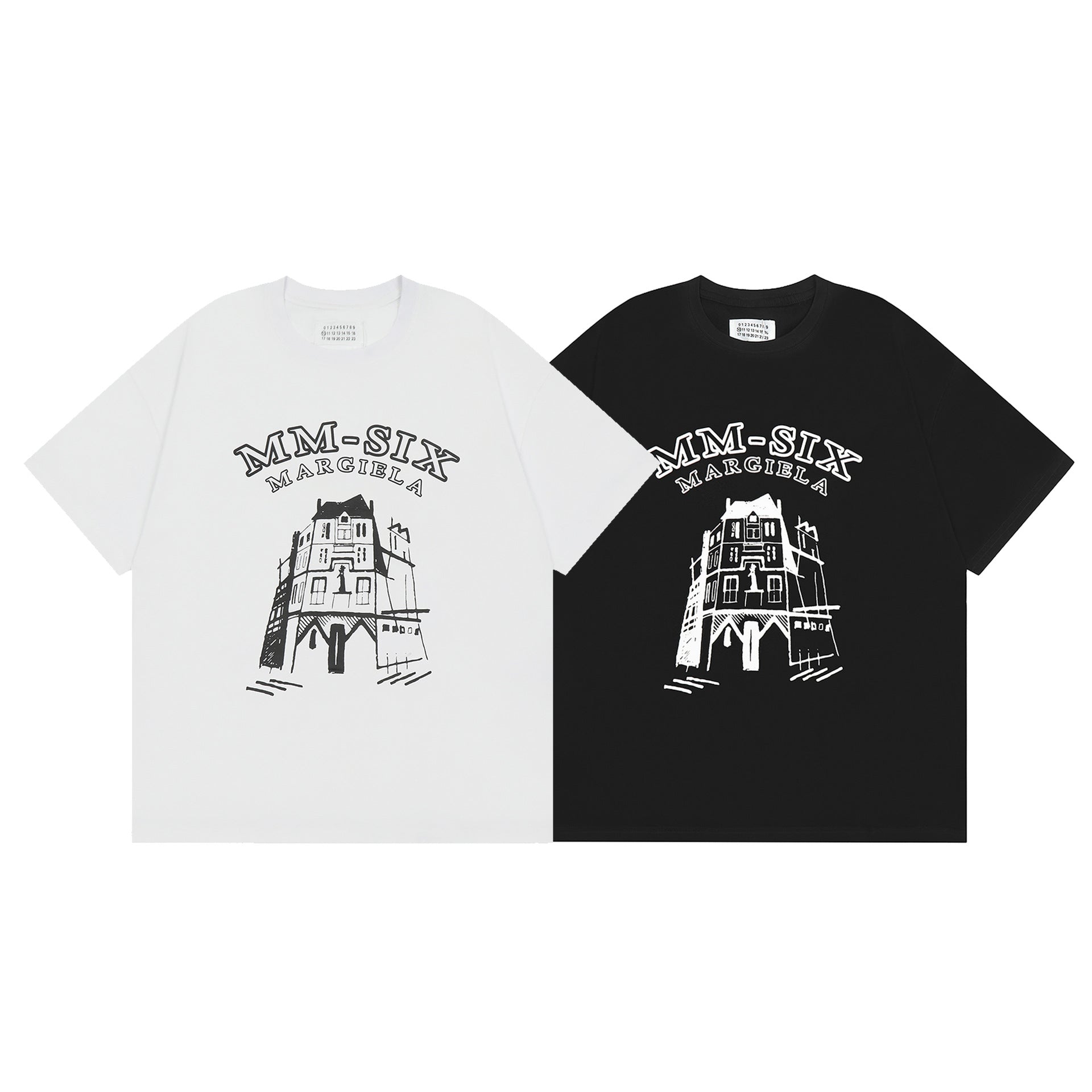 Maison Margiela T-shirt Crew Neck Loose Short Sleeve T-shirt