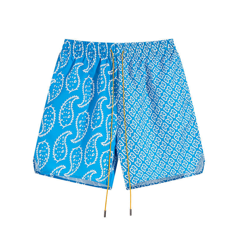 Rhude T-shirt Family Totem Casual Short Sleeve Shirt, Shorts