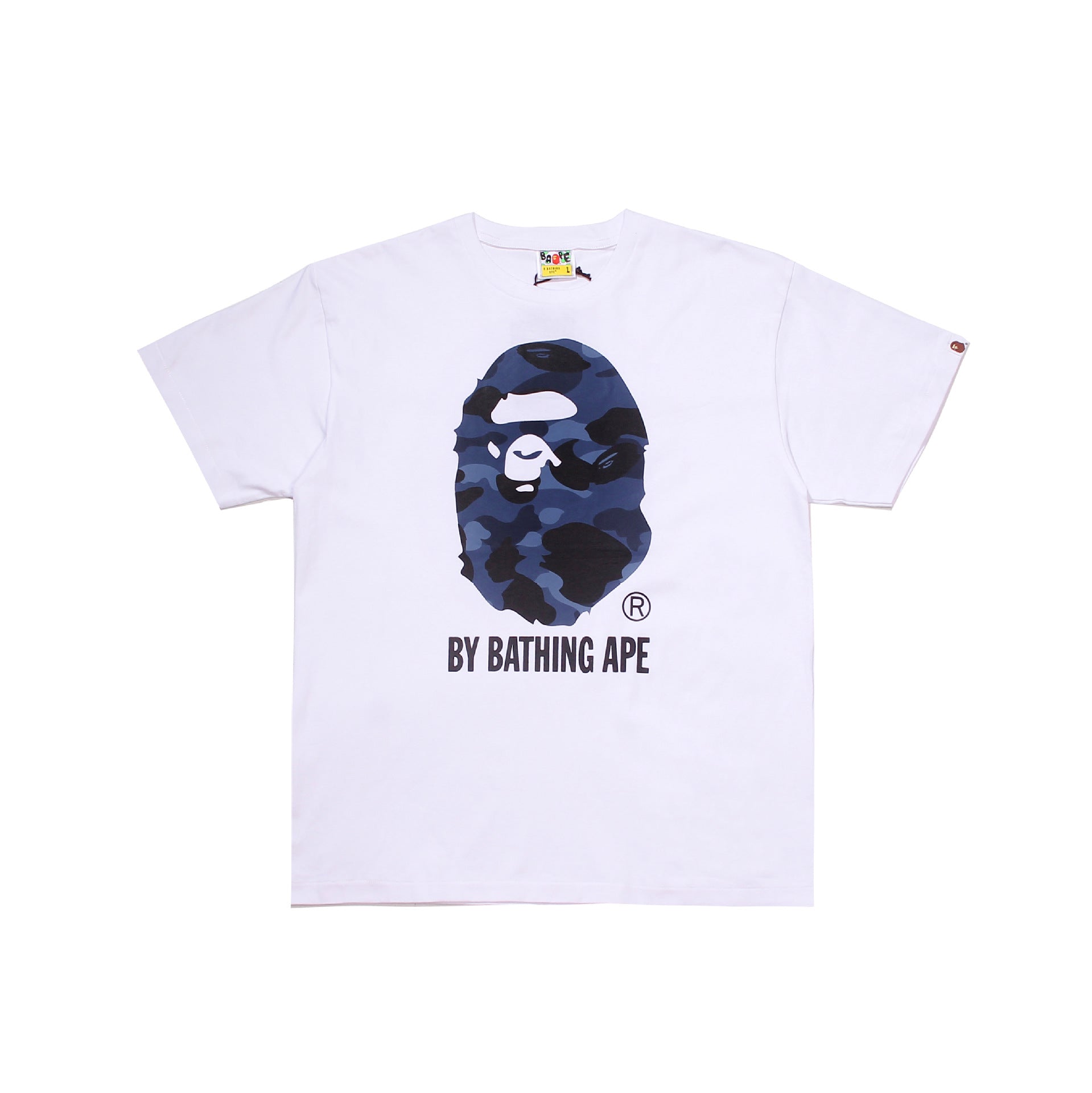 Bape Bearbrick T-Shirt Casual Letter Printed Round Neck Short Sleeve