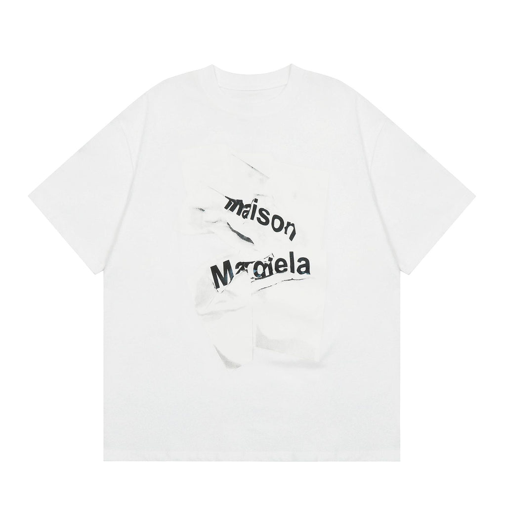 Maison Margiela T-shirt Crew Neck Loose Short Sleeve T-shirt