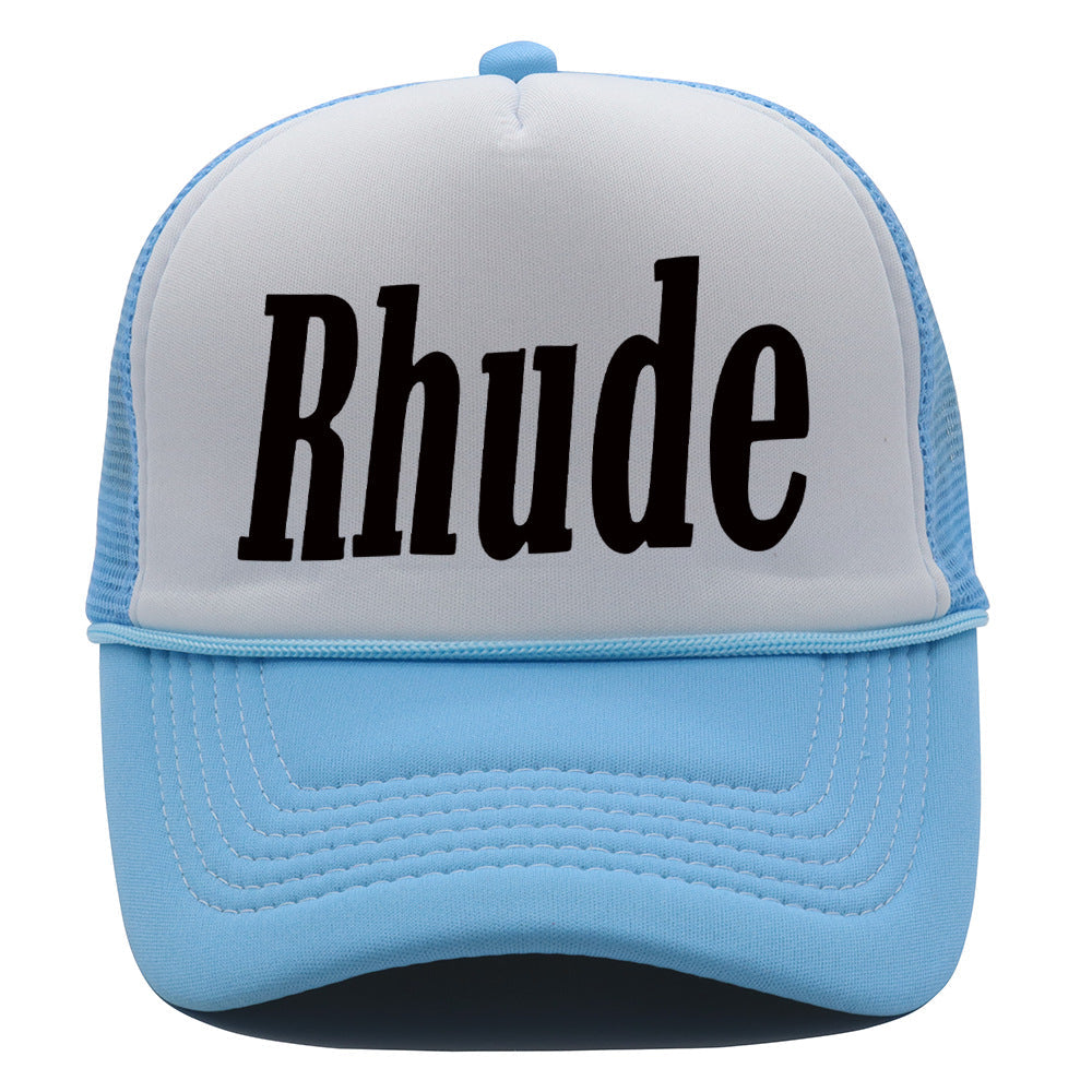 Rhude Hat Baseball Cap Outdoor Shade Mesh Cap
