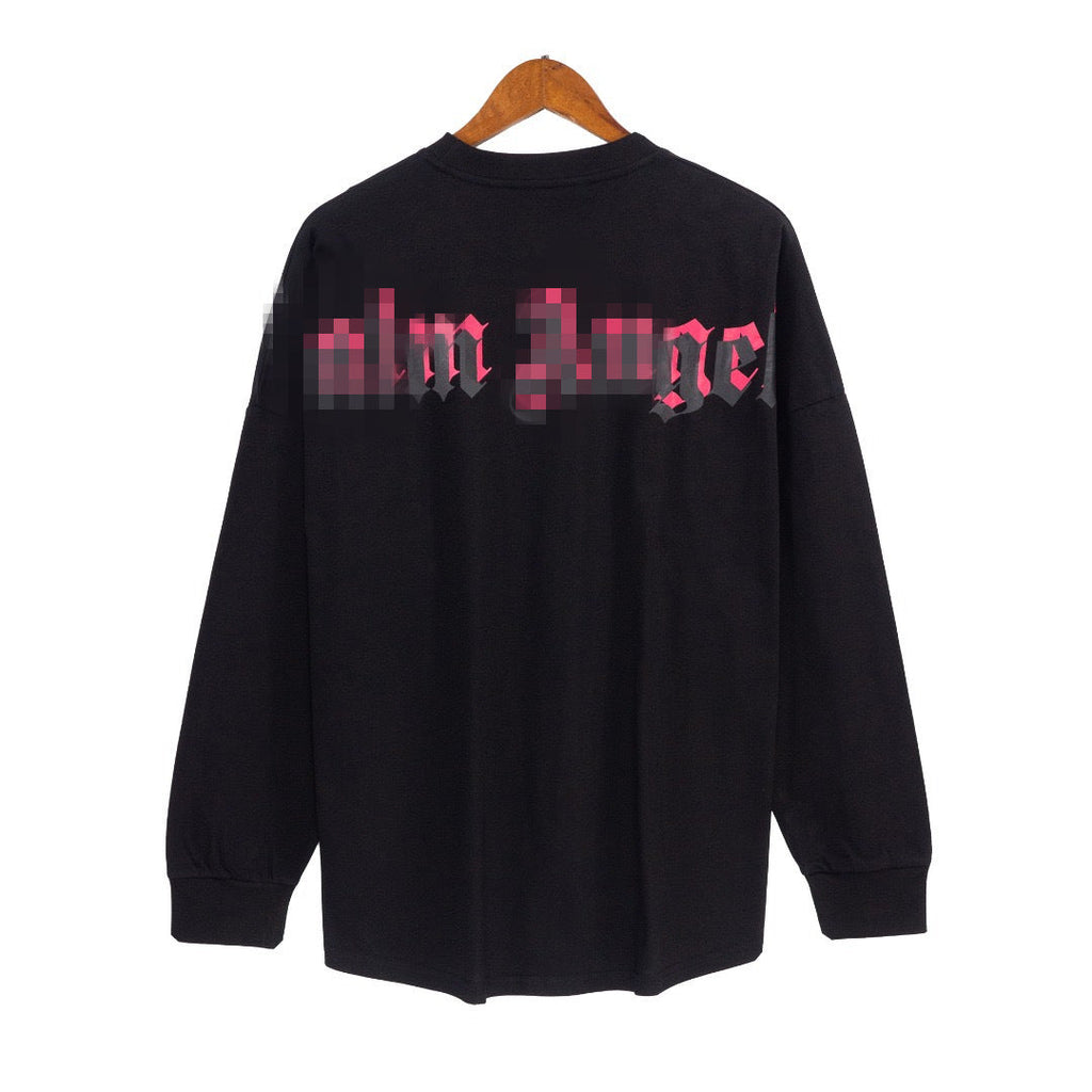 Palm Angle Sweater Palm Angels Long Sleeve round Neck T-shirt Letters Spring and Autumn