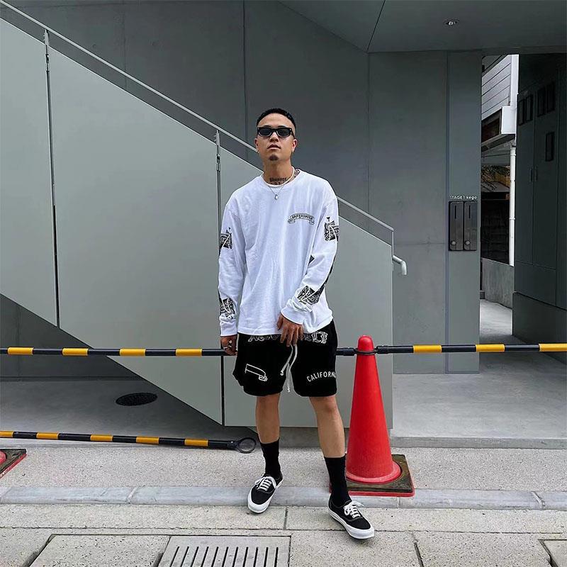 Askyurself T-shirts Printed Long Sleeve T-shirt for Men and Women