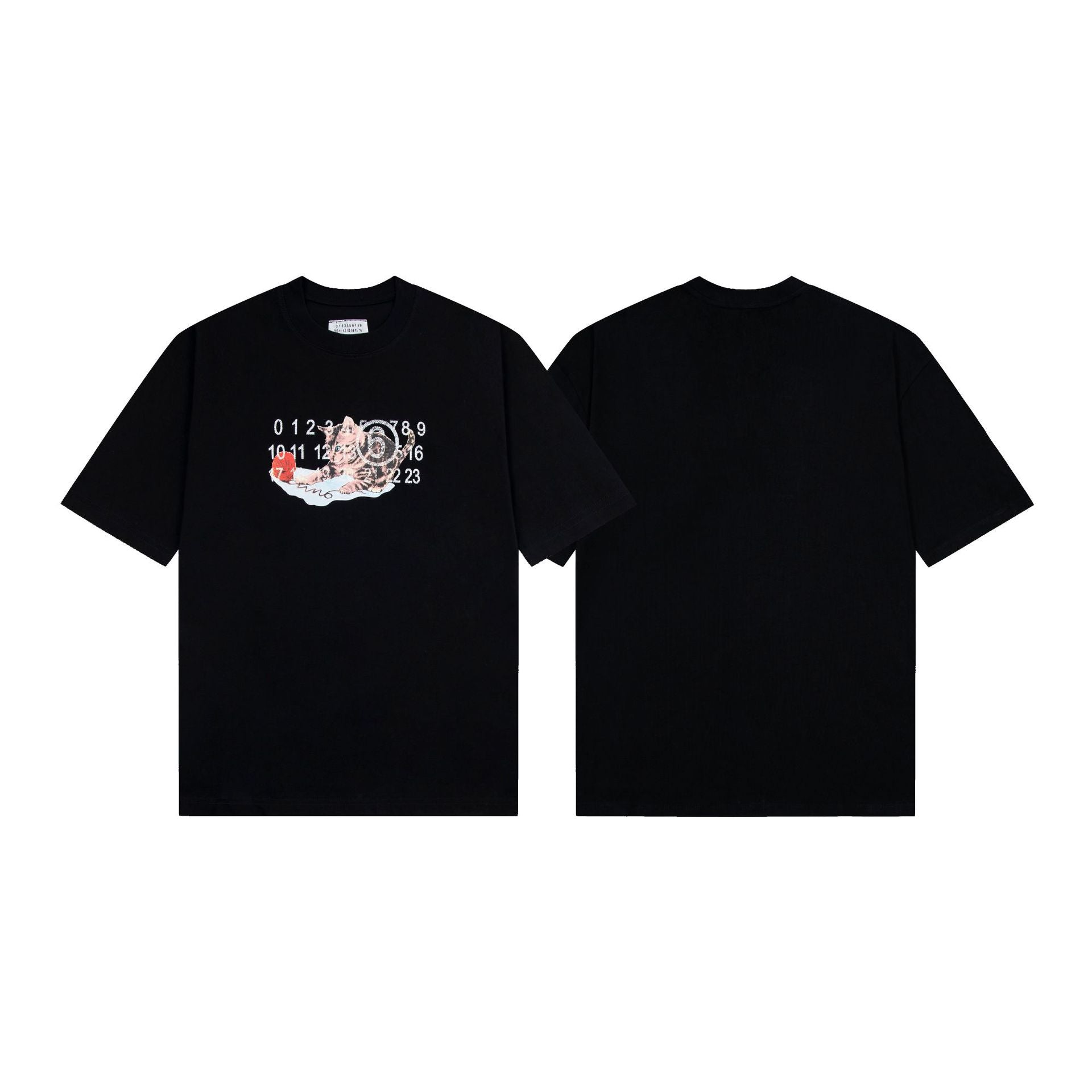 Maison Margiela T-shirt Crew Neck Loose Short Sleeve T-shirt