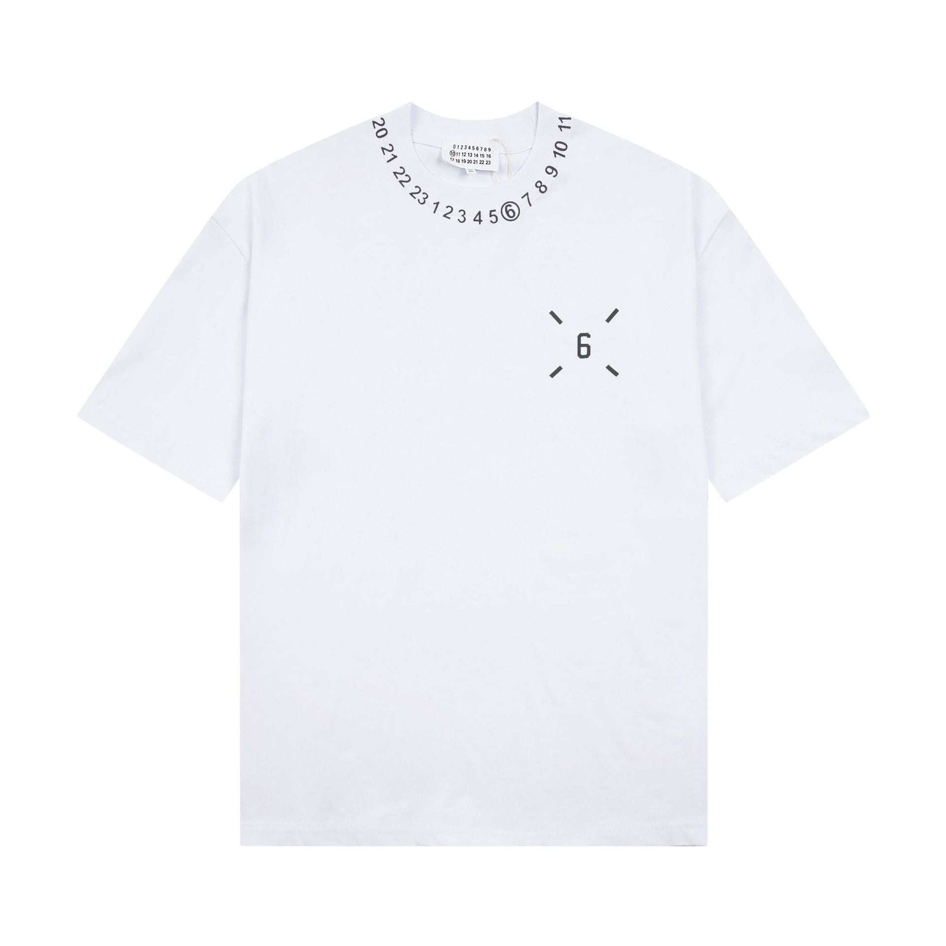 Maison Margiela T-shirt Crew Neck Loose Short Sleeve T-shirt