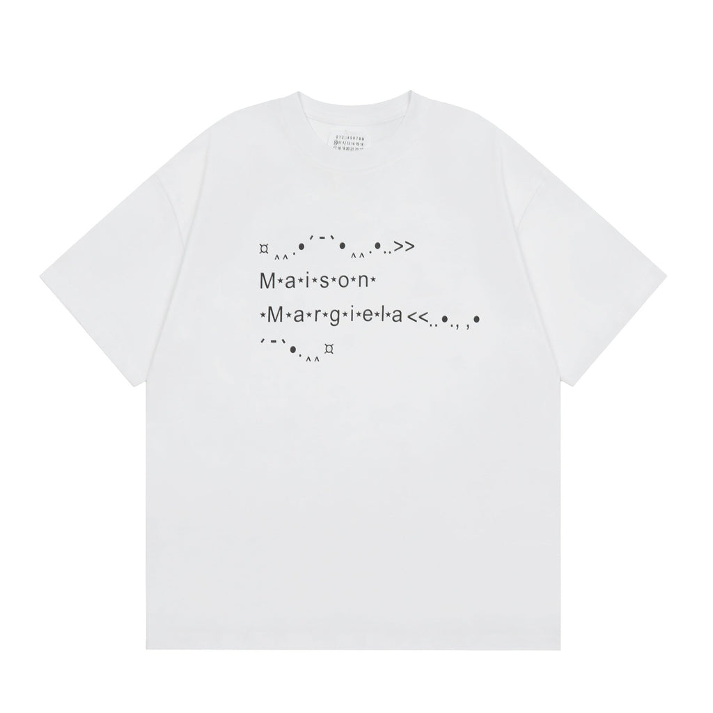 Maison Margiela T-shirt Crew Neck Loose Short Sleeve T-shirt