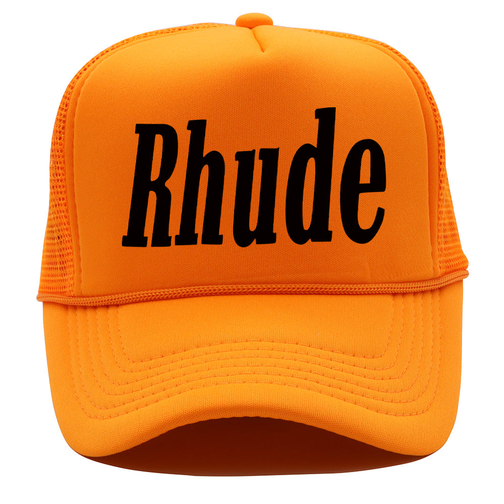 Rhude Hat Baseball Cap Outdoor Shade Mesh Cap