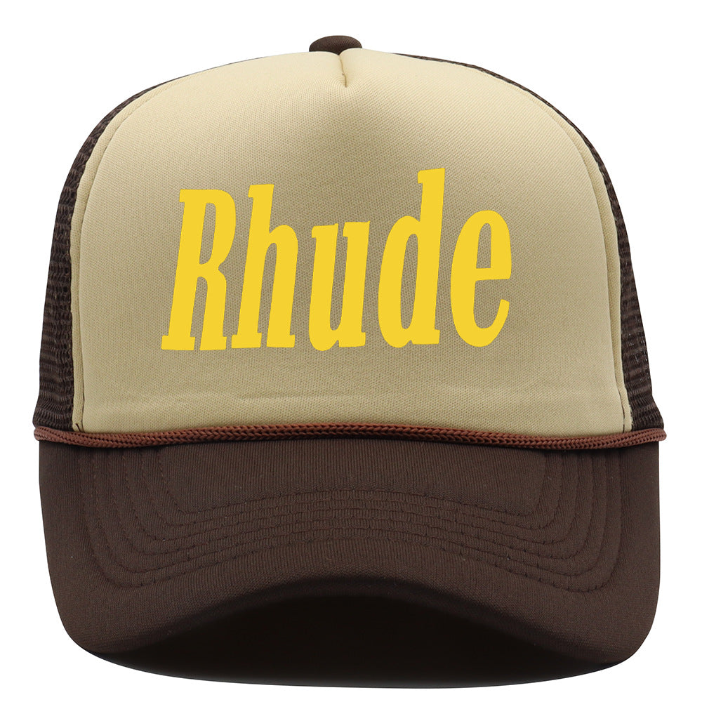 Rhude Hat Outdoor Shade Baseball Cap Couple