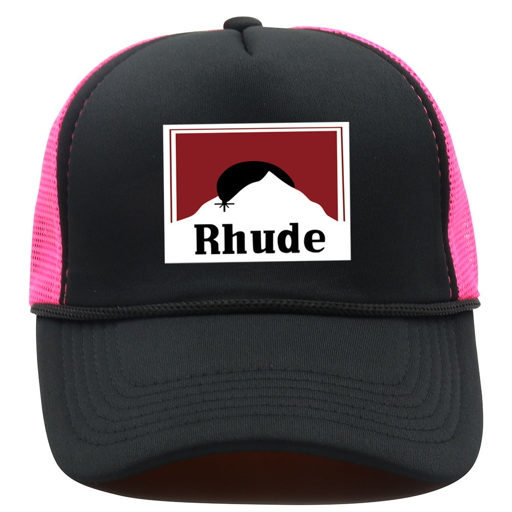 Rhude Hat Vintage Breathable Shade Baseball Cap