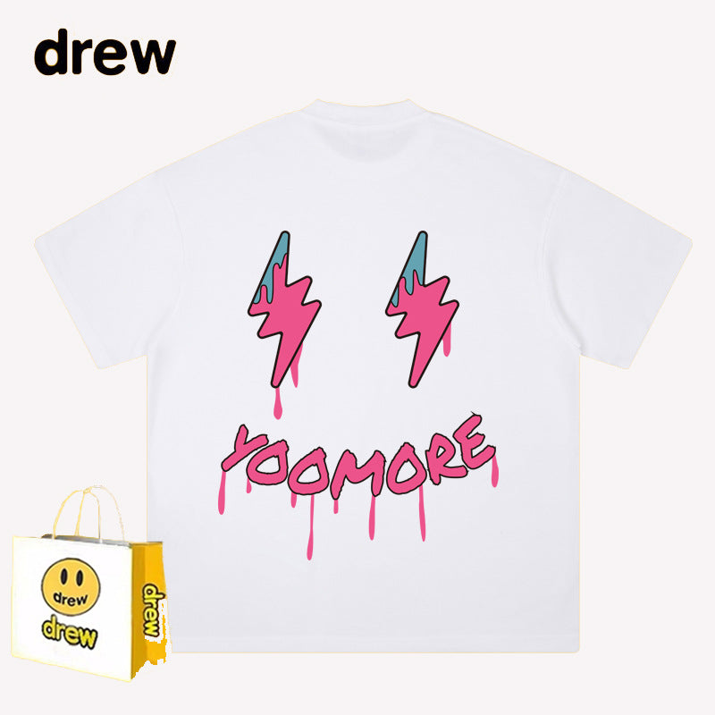 Drew T-shirts Short Sleeve T-shirt Printing