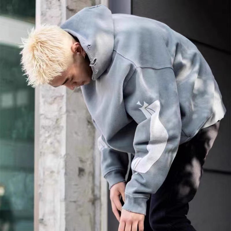 Askyurself Hoodie Hooded Sweater Terry Thin Hoodie Coat