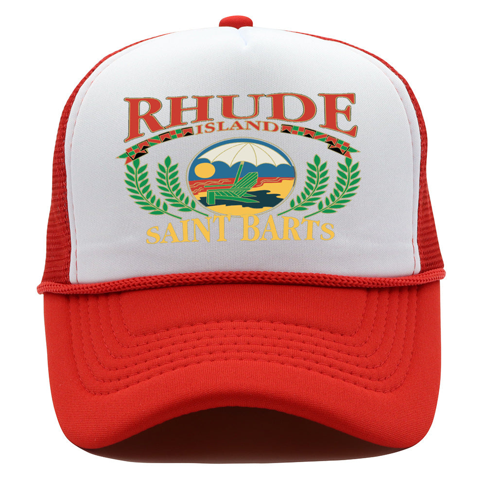Rhude Hat Couple Sun Hat Fashion Casual Baseball Cap
