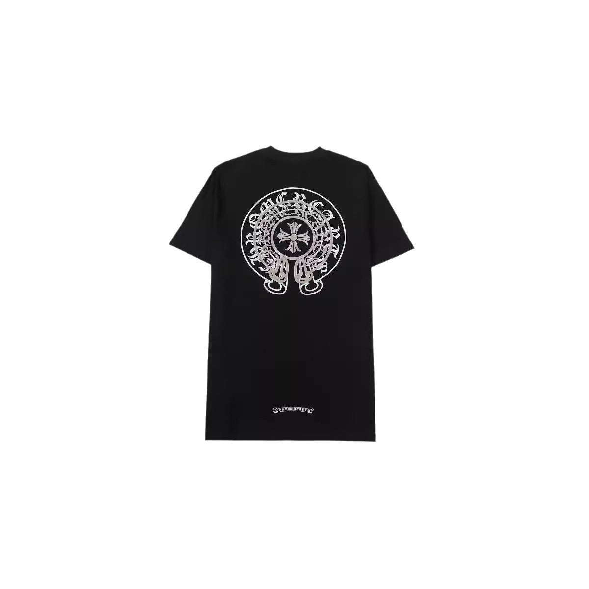 CHH Chrome Heart T Shirts Crowe Fashion ins Ghost 3D Printing Pure T-Shirt Summer