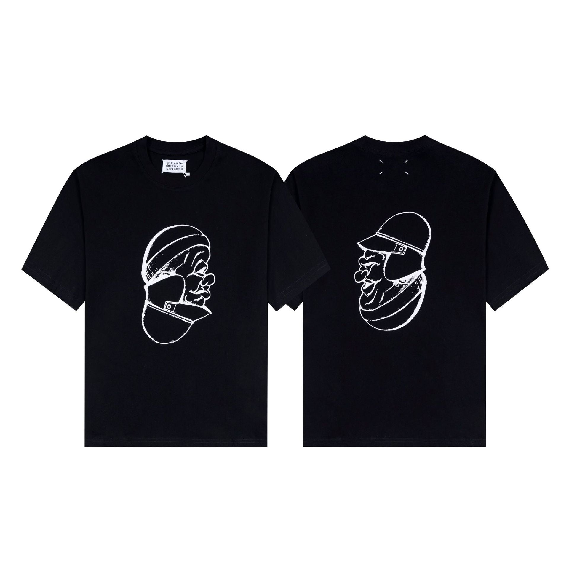 Maison Margiela T-shirt Crew Neck Loose Short Sleeve T-shirt