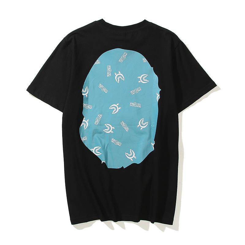 Bathing Ape T-Shirt Cartoon Anime Loose Teen Summer Casual T-shirt