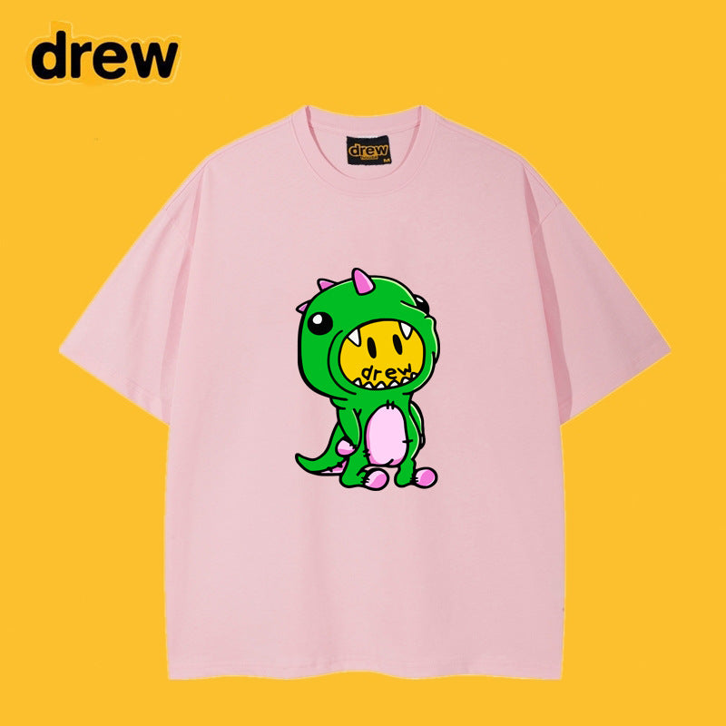 Drew T-shirts T-shirt Smiley Cartoon Print