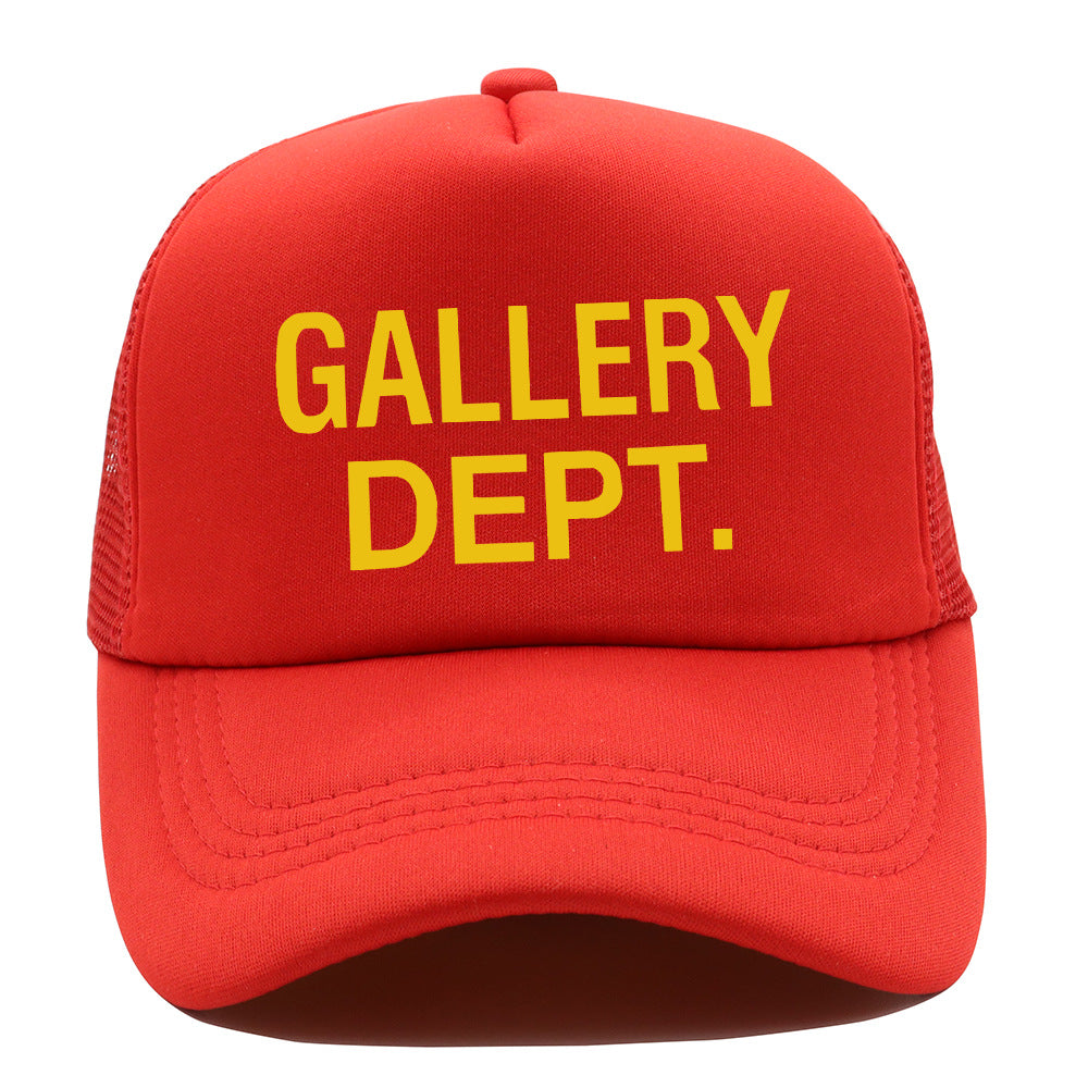 GALLERY DEPT Hat printed baseball cap casual visor GALLERY DEPT