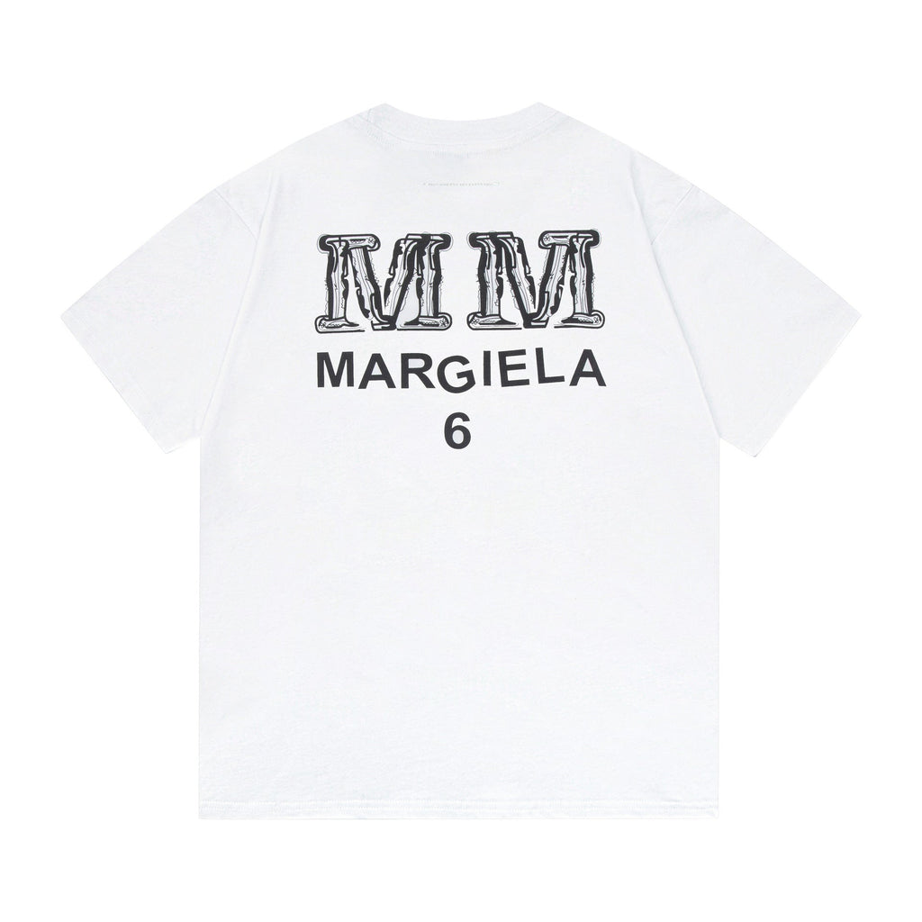 Maison Margiela T-shirt Crew Neck Loose Short Sleeve T-shirt