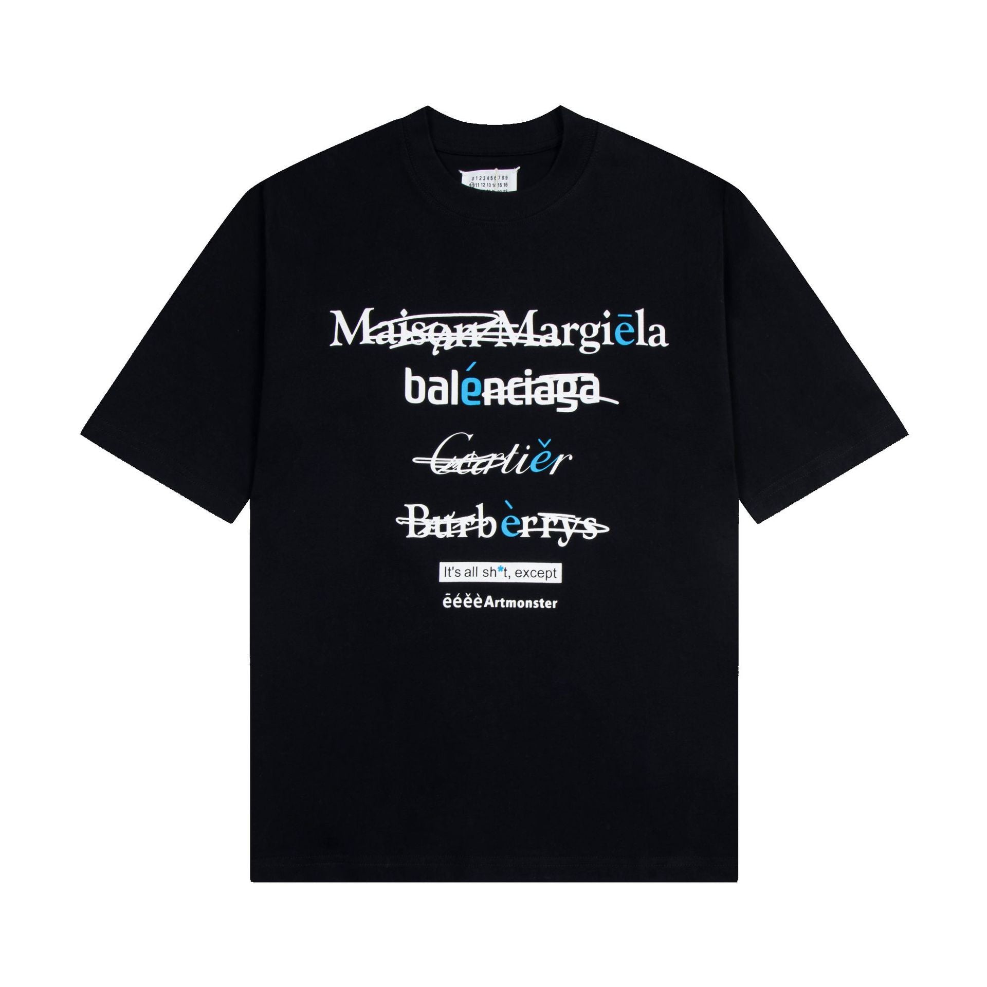Maison Margiela T-shirt Crew Neck Loose Short Sleeve T-shirt