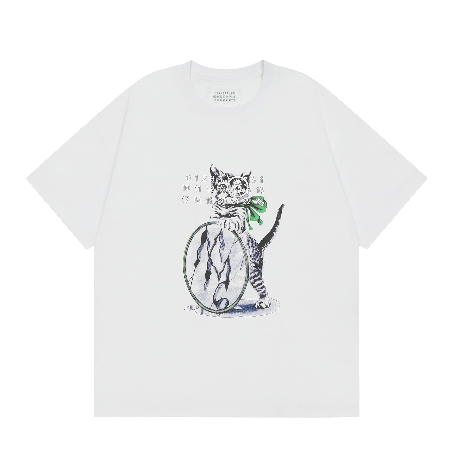 Maison Margiela T-shirt Crew Neck Loose Short Sleeve T-shirt