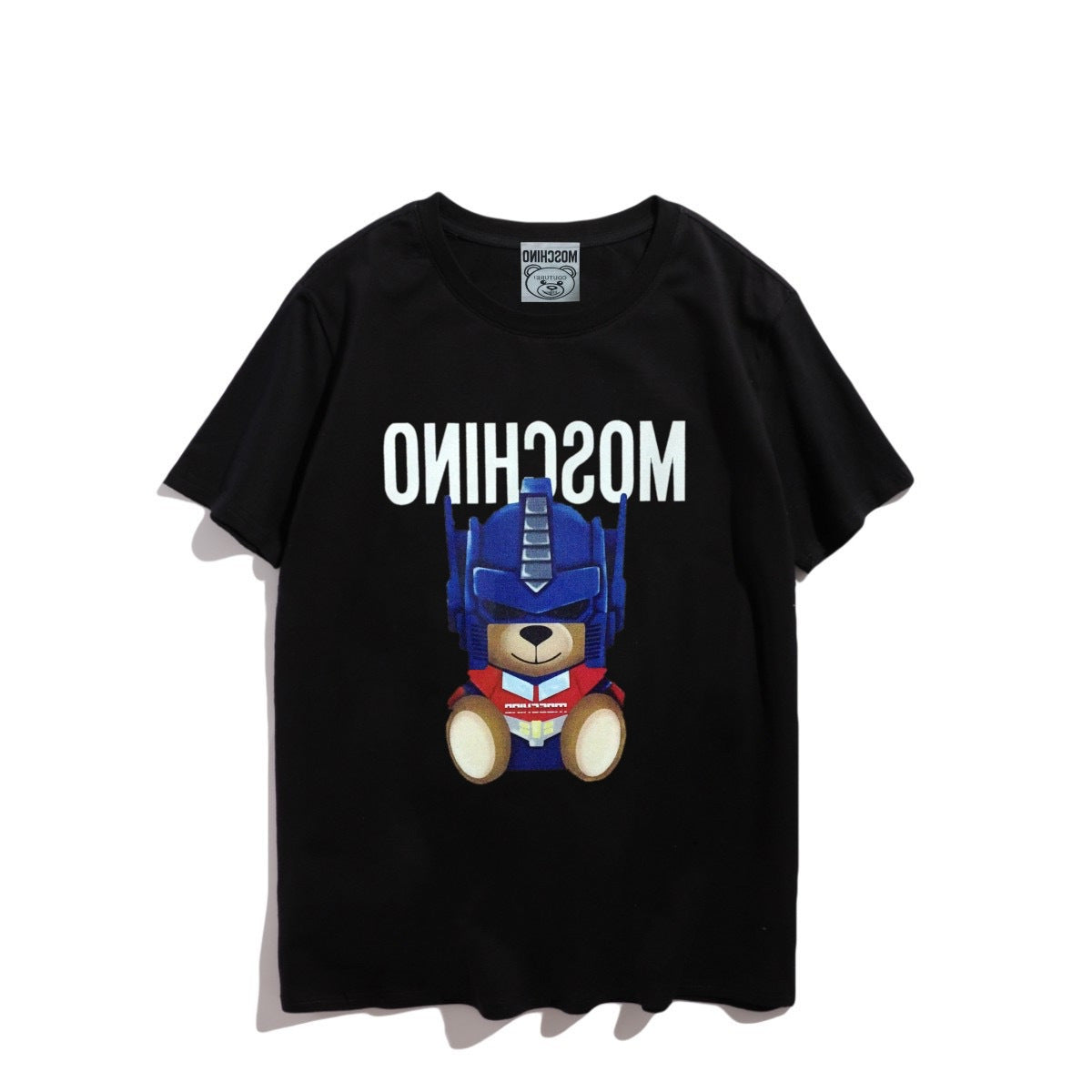 Moschino T-shirt Teddy Bear Pattern Quick-Drying Loose Short Sleeve