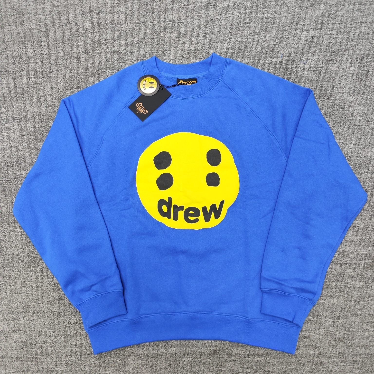 Drew House Sweatshirts Unisex Loose Foam Logo Sweatshirts