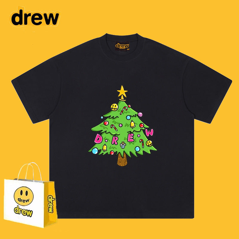 Drew T-shirts Christmas Tree Print
